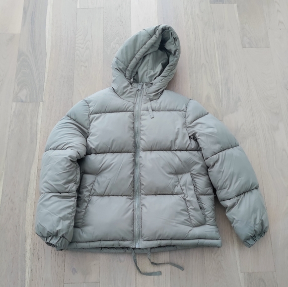 H&M puffer beige jacket / coat - Picture 1 of 7